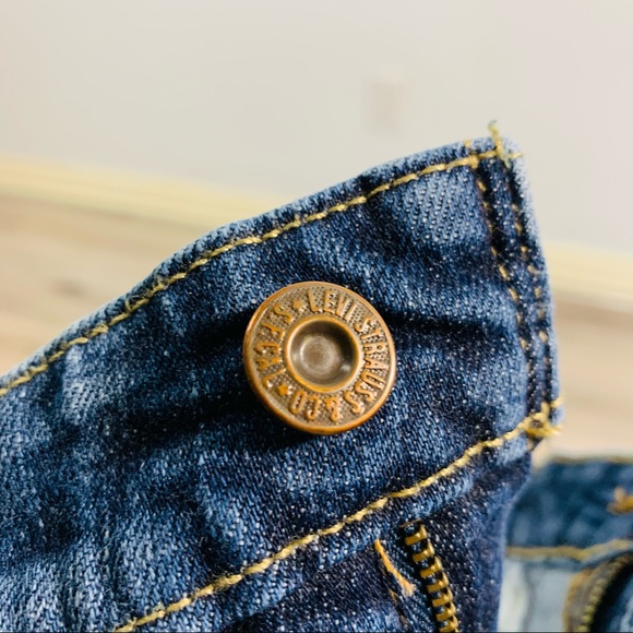 Levi’s Mid Rise Skinny denim jeans Sz 14 M - Picture 9 of 15